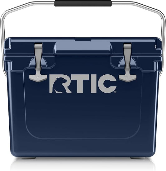 RTIC Ultra-Tough Cooler, Hard Insulated Ice Chest Box for Beach, Drink, Beverage, Camping, Picnic, Fishing, Boat, Barbecue