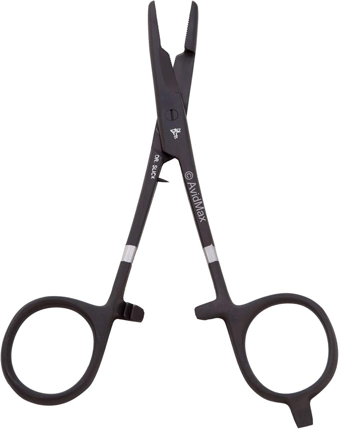Dr. Slick 6.5" Scissor Clamp Black Straight