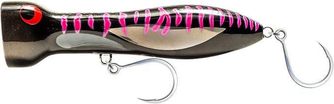Nomad Design Chug Norris Topwater Popper Lure Collection – Floating Offshore Saltwater Surface Fishing Plug - Durable HD Body for Big Game - Realistic Splash & Erratic Action