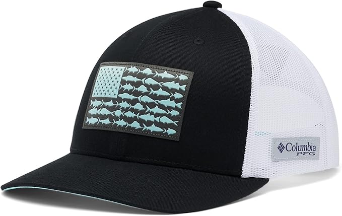 Columbia PFG Fish Flag Mesh Snapback