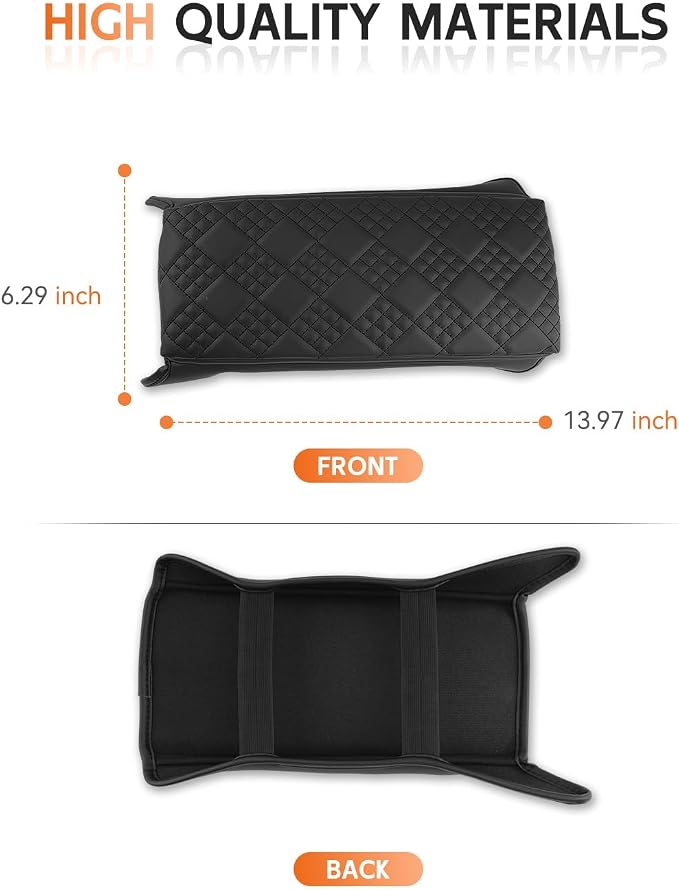 CDEFG for 2025 2026 BMW X3 Center Console Cover Armrest Box Cover for X3 (30 xDrive, M50 xDrive) Accessories Console Arm Rest Protector Thickened