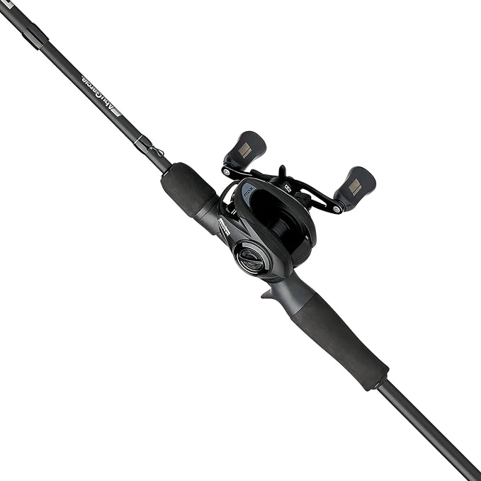 Abu Garcia Max SX Low Profile Baitcast Reel and Fishing Rod Combo