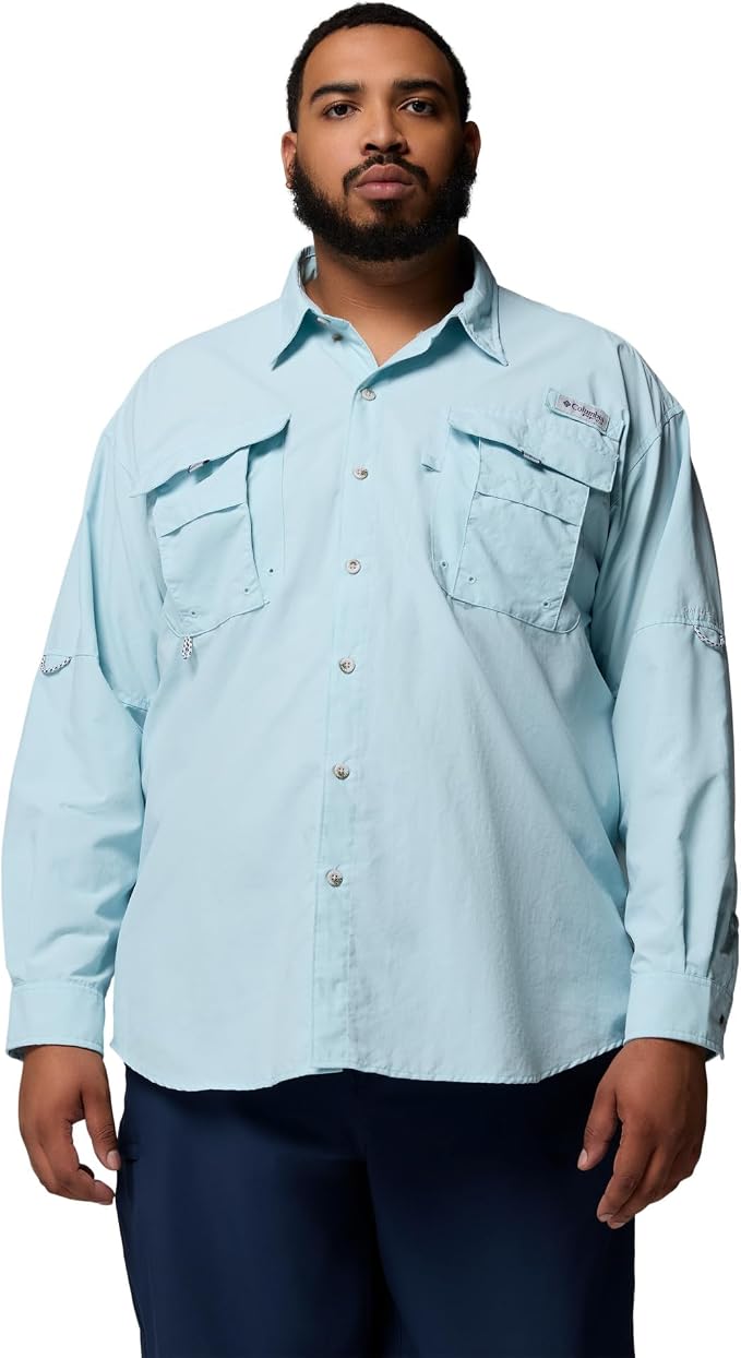 Columbia Men's PFG Bahama II Long Sleeve Fishing Shirt