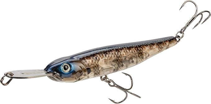 Strike King Evader 80 Fishing Lure, Swimming Topwater Bait, 7/16-Ounce