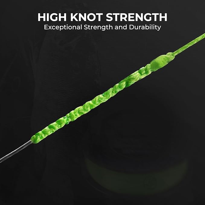KastKing Superpower ColorShield Braided Fishing Line - Colorfast Braided Line, 100% Solution Dyed UHMWPE Fiber, Smooth & Strong Superline, Near Zero Stretch, Sensitive, High Abrasion Resistance