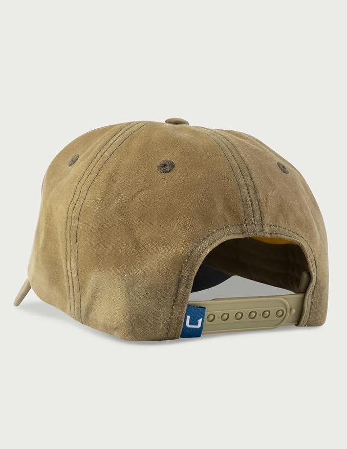 HUK Men's Trucker Hat, Anti-Glare Snapback Fishing Hat for Men