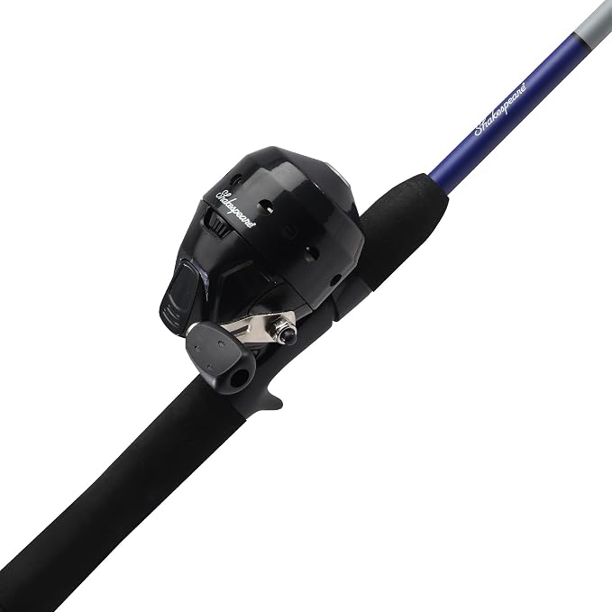 Shakespeare Catch More Fish Spincast Reel and Fishing Rod Combo with Kit