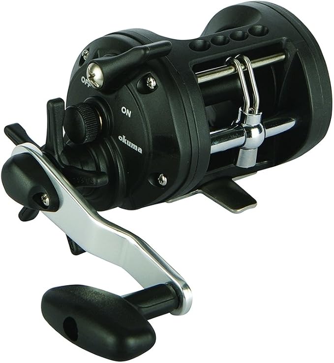 Okuma Classic Levelwind Star Drag Lightweight Round Trolling Reel