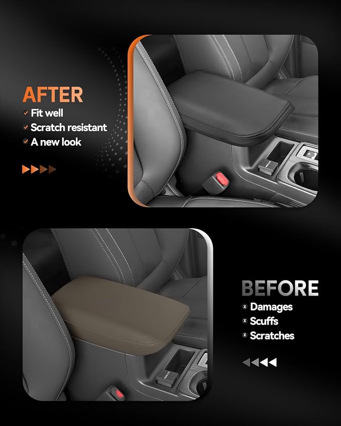 CDEFG for 2026 Subaru Outback Center Console Cover Armrest Box Cover for 2026+ Outback Accessories Console Arm Rest Protector