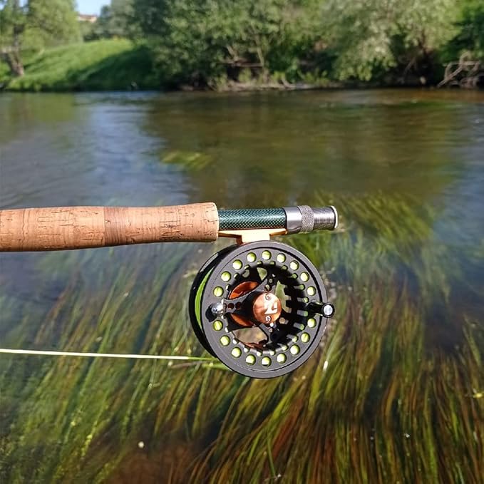 Kylebooker Large Arbor Fly Fishing Reel 3/4wt 5/6wt 7/8wt