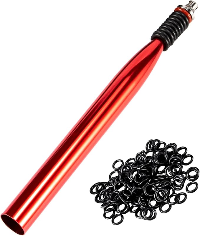Wacky Rigging Tool, Fishing Bait Rigs, Wacky Rig Ring Tool with 70PCS Worm O-Rings, Wacky Worm Kit for Senko Neko Finesse Stick Soft Baits