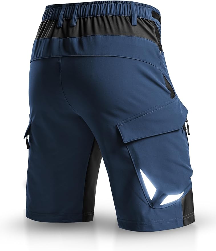XKTTAC Men's Outdoor Quick Dry Lightweight Stretchy Shorts for Hiking, Tactical, Camping, Travel with 6 Pockets