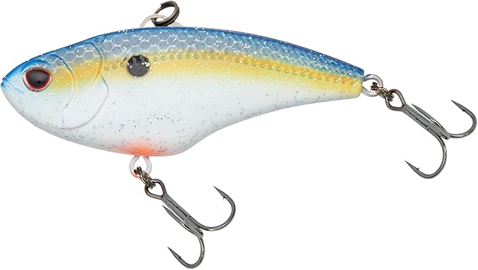 Nomad Design SWIMTREX MAX Vibrating Lipless Crankbait 1/2oz Fishing Lure - Thumping Action at Any Speed, Auto-Tune System, Sinks Level for Shallow or Deep Fishing Bait