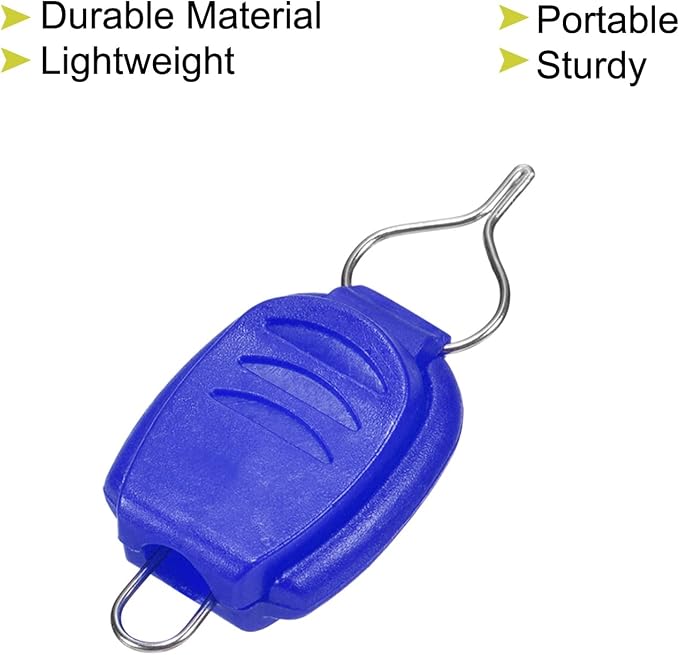 PATIKIL Fishing Line Holders, Baitcasting Reel Fishing Line Holder Clip Buckle Stopper Line Keeper Accessories