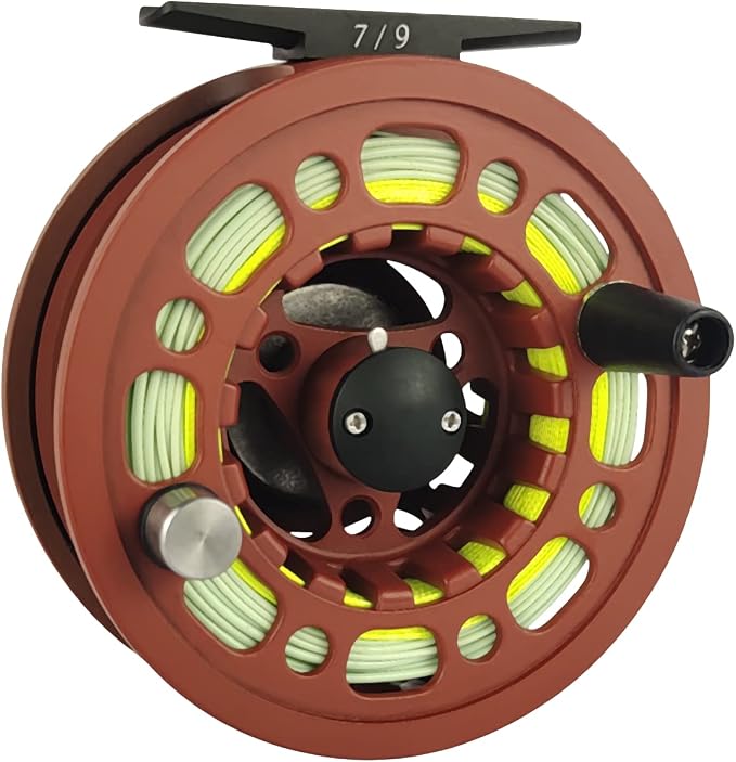 Aventik Fly Fishing Reel 3/4/5/6/7/8/9 Pre-Loaded Fly Reel with Line Combo
