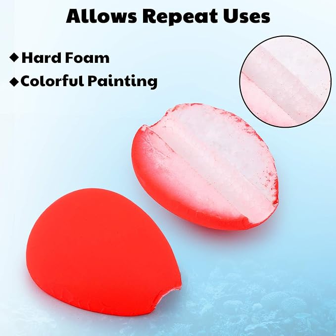 30 Pcs Trout Float Foam Teardrop Strike Fishing Bobbers Fishing Floats Fly Fishing Strike Indicators for Trout Offshore Saltwater Freshwater