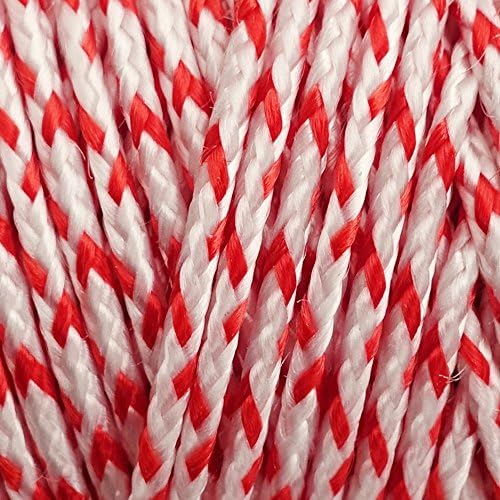 emma kites 50Lbs 1000Ft Braided Dacron Polyester String Spool Kite Line Mason Line
