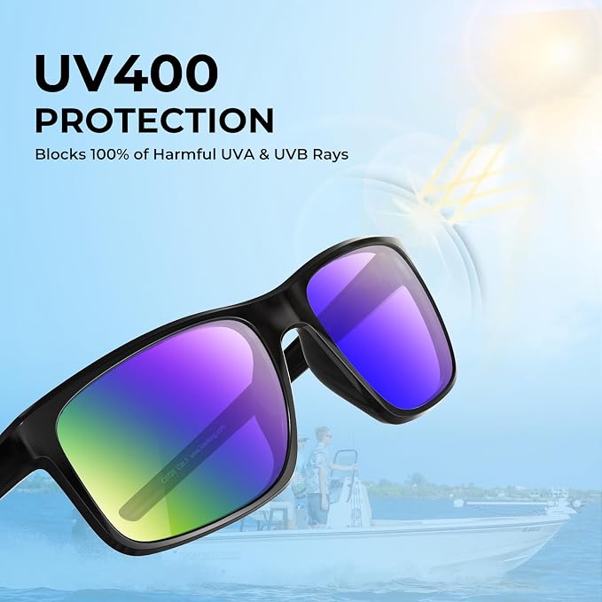 KastKing Toccoa Polarized Sport Sunglasses for Men and Women,Ideal for Driving Fishing Cycling and Running,UV Protection