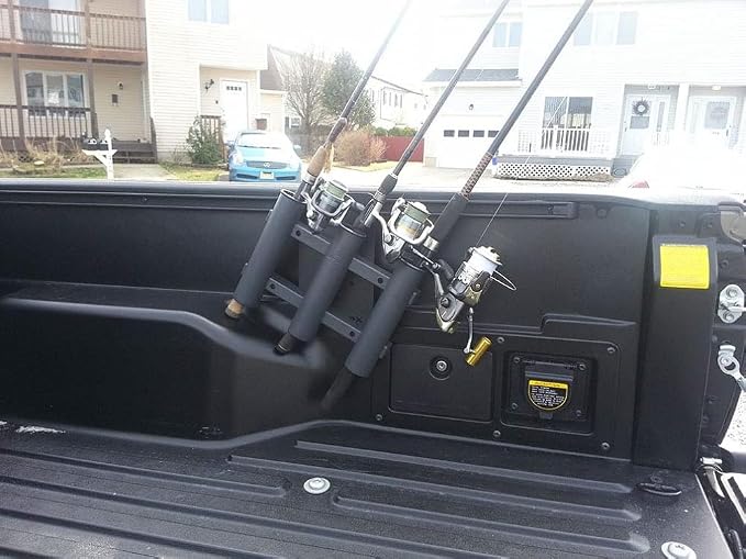 Berkley Tube Rod Rack, Tube Holder for 3 Rods or Combos, Corrosion Proof Durable Polyurethane Frame, Conveniently Save Space and Store Rods Securely and Safely