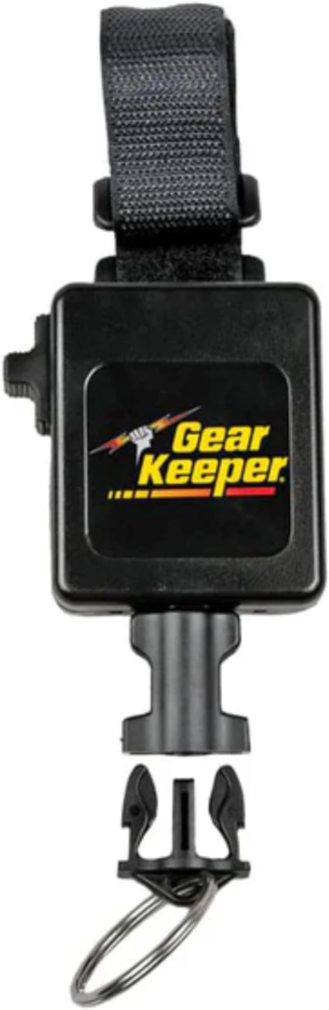 Gear Keeper Fly Fishing Net Retractor - Compatible with Most Nets - Various Mounting Options with QC-II Split Ring Accessory - Ideal Kayak & Fly Fishing Accessories - Made in USA