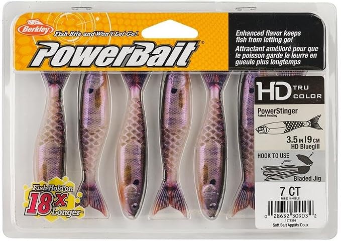 Berkley PowerBait PowerStinger Fishing Soft Bait