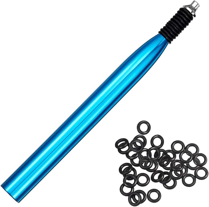 Wacky Rigging Tool, Fishing Bait Rigs, Wacky Rig Ring Tool with 70PCS Worm O-Rings, Wacky Worm Kit for Senko Neko Finesse Stick Soft Baits