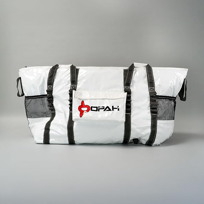 Opah Gear Fathom 5 Deep Insulated Fish Kill Cooler Bag for Tuna, 58" L x 18" W x 30" H, Heavy Duty, Marine-Grade Vinyl, Waterproof, UV Resistant, Camping & Fishing