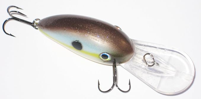 Strike King Promodel Crankbait S3 Fishing Lure, 3/8 oz, Dives to 8'