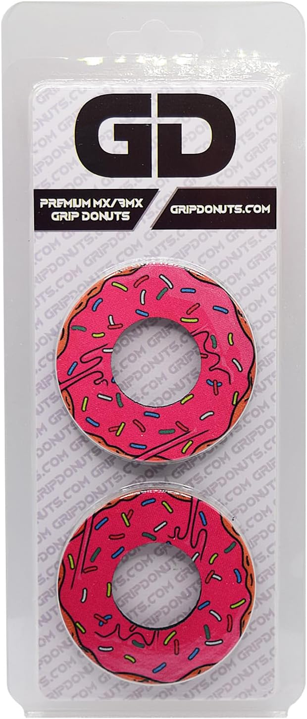 Doughnut Collection - Gripdonuts.com Premium MX BMX Dirt Bike Motorcycle Grip Donuts (13 Variations)