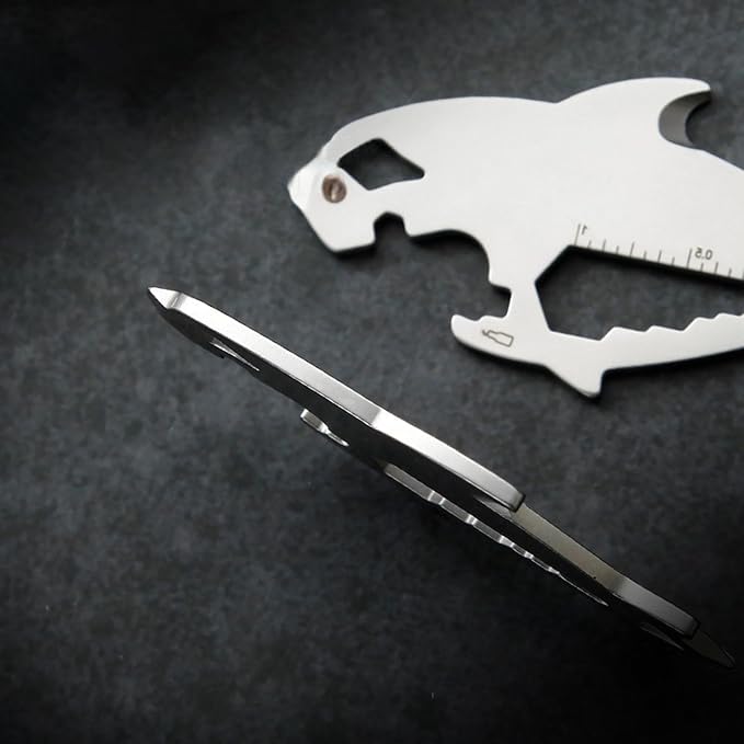 Keychain Tool - Multifunctional Pocket Multi Tool Keychain For Men | Heavy Duty Cool Gadgets For Indoor Outdoor Home Fishing Camping Hiking Climbing Women Men Dad