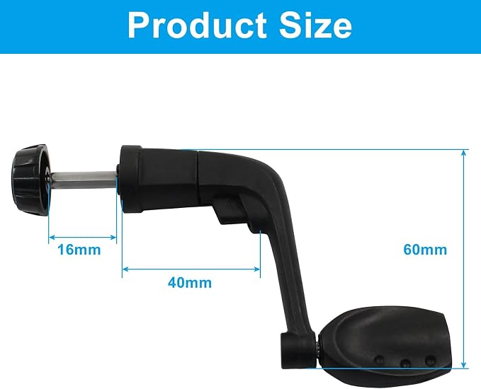 Plastic Fishing Reel Power Handle