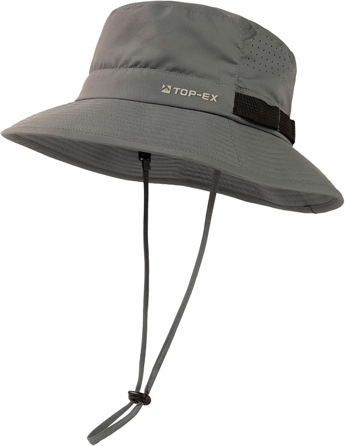 UVCoolix All-Day Comfort Bucket Sun Hat for Men Women,Lightweight Wide Brim UV Protection Boonie Outdoor,Beach,Golf