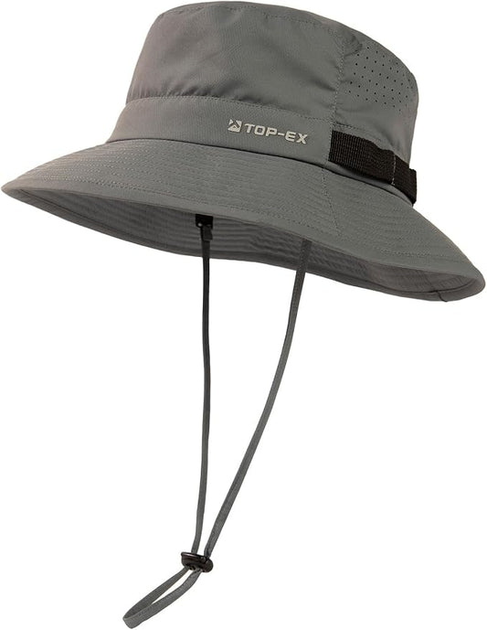 UVCoolix All-Day Comfort Bucket Sun Hat for Men Women,Lightweight Wide Brim UV Protection Boonie Outdoor,Beach,Golf