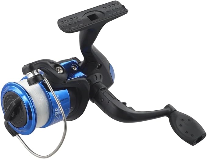 Fishing Reel with 5.2:1 Gear Ratio, Lightweight 153g Reel with Pre-spooled Line for Freshwater Saltwater, Smooth Drag System