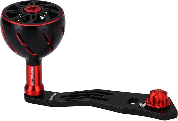 Power Handle 2.95'' (75 mm) Compatible for Shimano Curado Tranx, Daiwa Lexa, Penn Fathom Squall Low Profile, Okuma Komodo, Quantum Accurist Baitcasting Reels