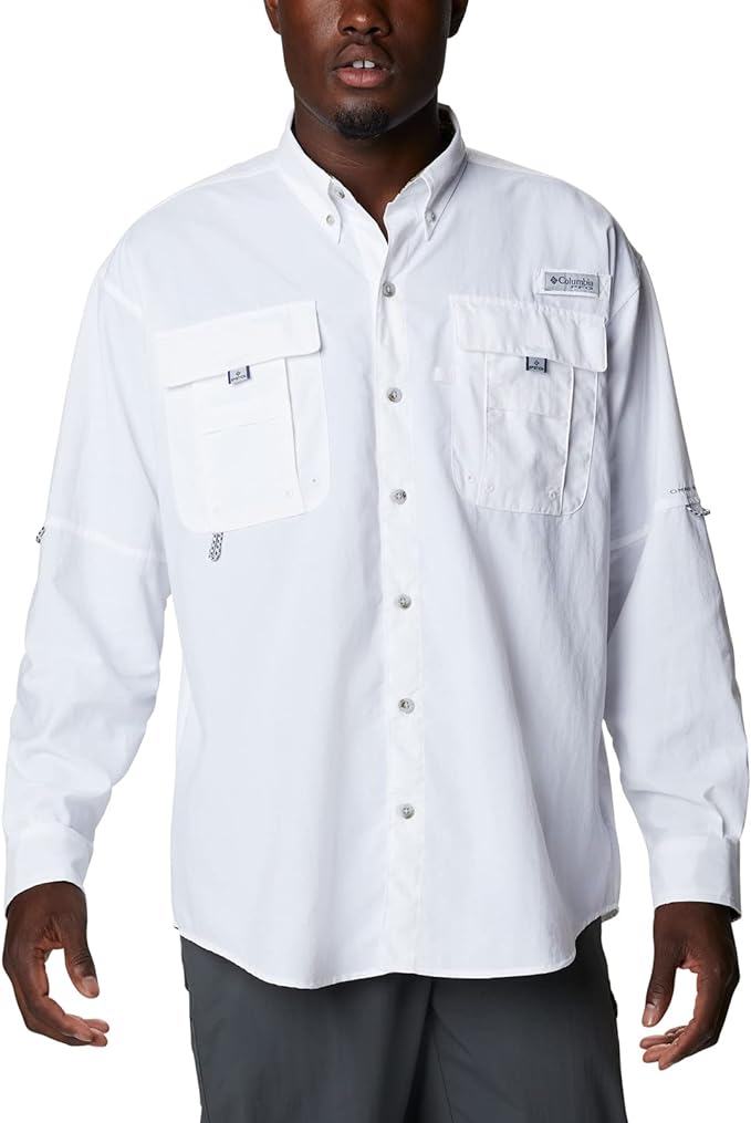 Columbia Men's PFG Bahama II Long Sleeve Fishing Shirt