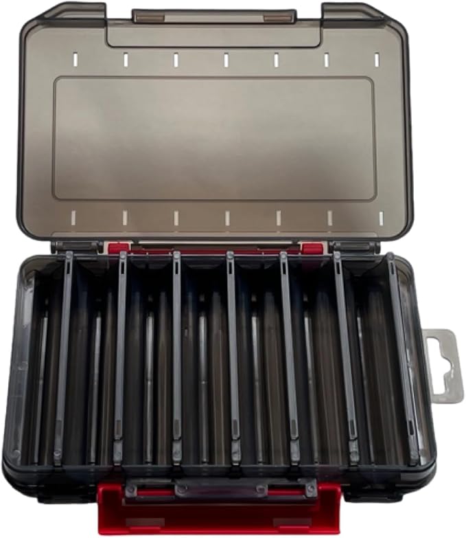 Plastic Storage Box for Lure Hard Bait,Double Sided,12/14 grids(B1420)