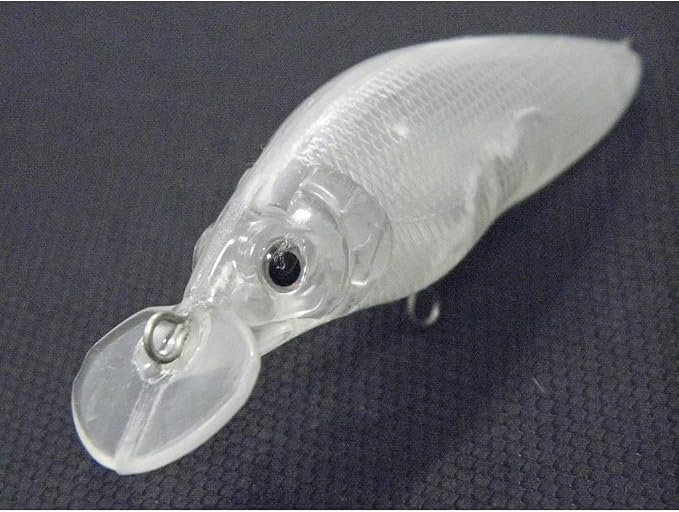 10 Blank Unpainted Minnow Crankbait Topwater Lipless Jerkbait Fishing Lures V3