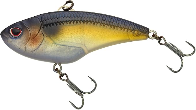 Nomad Design SWIMTREX MAX Vibrating Lipless Crankbait 1/2oz Fishing Lure - Thumping Action at Any Speed, Auto-Tune System, Sinks Level for Shallow or Deep Fishing Bait