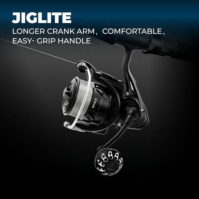 GOMEXUS Power Handle for Daiwa Tatula LT Fuego LT Ballistic LT Spinning Reel Replacement Crank (Fit MQ Version) 【Please Confirm The Size and Pay Attention to The First Picture】
