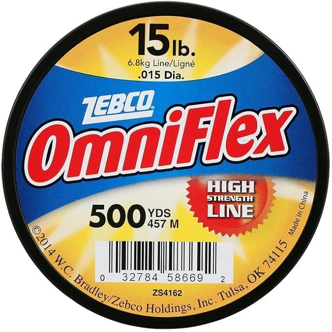 Omniflex Monofilament Fishing Line, Tested