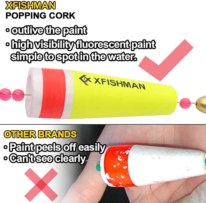 Fishing-Popping-Cork-for-Saltwater-Bobbers-Large-Floats Red Fish Popper for Carolina Rig