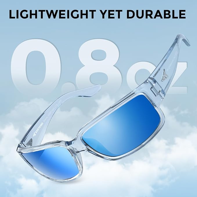 KastKing Skidaway Polarized Sport Sunglasses for Men and Women,Ideal for Driving Fishing Cycling and Running,UV Protection