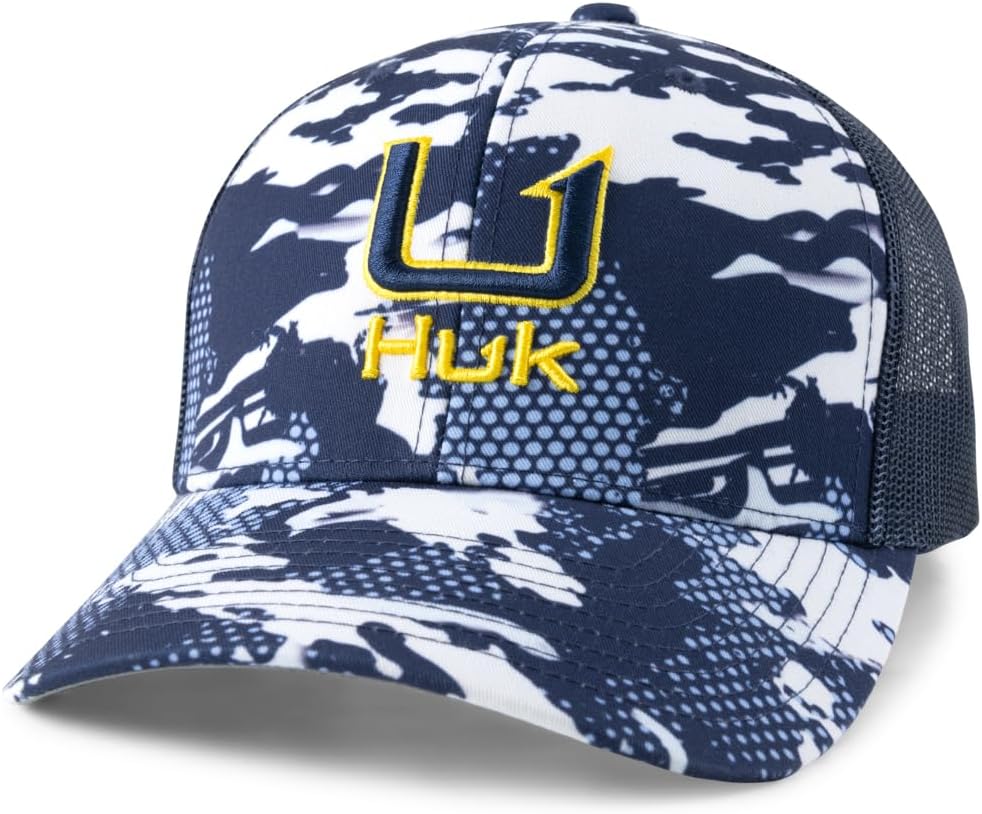Mens Trucker Hat, Anti-Glare Snapback Fishing Hat for Men