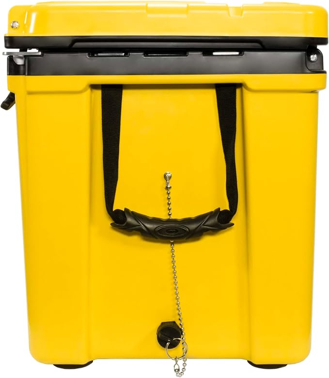 Frosted Frog 54 Qt Hard Cooler, Lightweight Made in USA Insulated Ice Chest | 30% lighter than rotomolded coolers; 54-quart hardside for camping, fishing, boating, beach, BBQ, tailgating & drinks