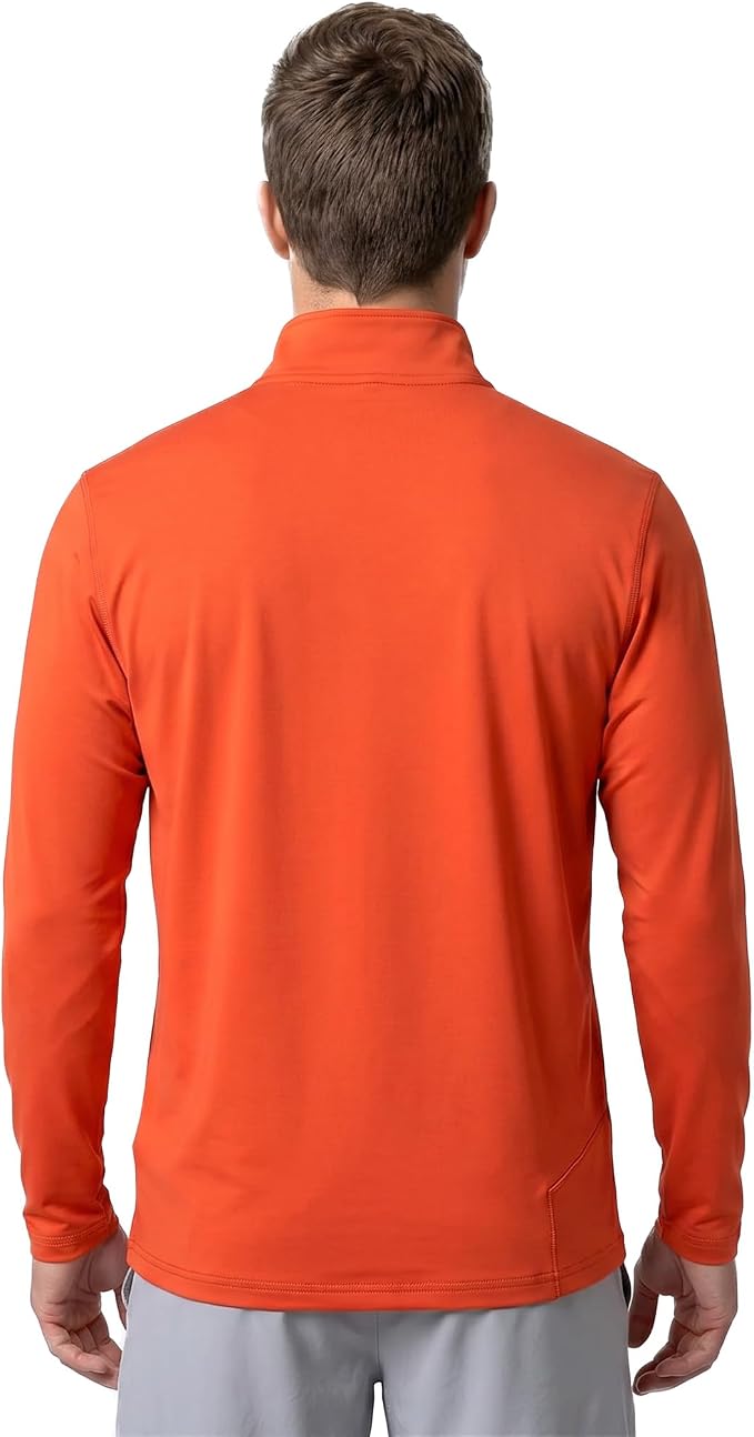 Reel Life Men's Jax Beach - Quarter-Zip Long Sleeve, Sun Shirts for Men, UPF 50+, Quick-Dry, Lightweight UV Shirts for Men