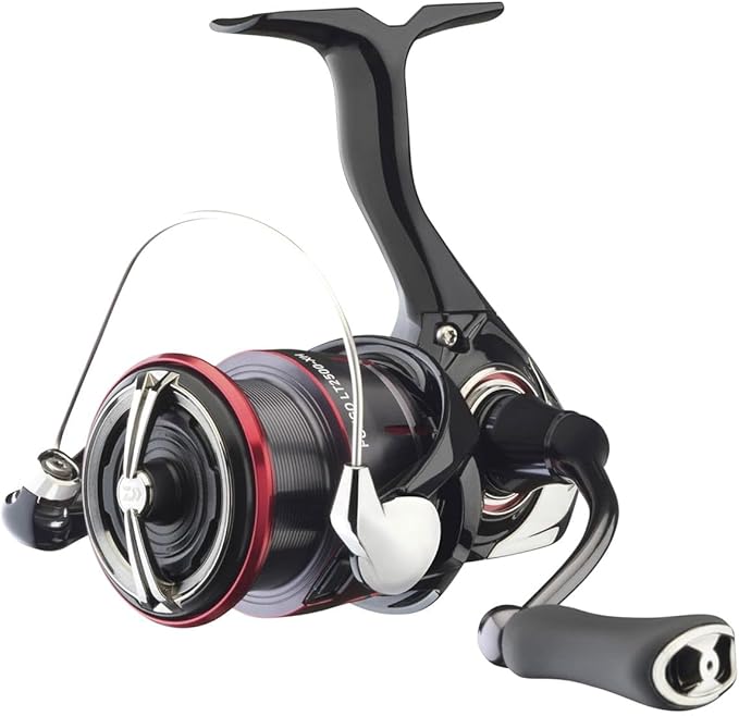Daiwa Fuego LT Spinning Reel Size 1000-6000 Lightweight ZAION V Carbon Body, AIRDRIVE Rotor, MAGSEALED Shaft for Freshwater Fishing