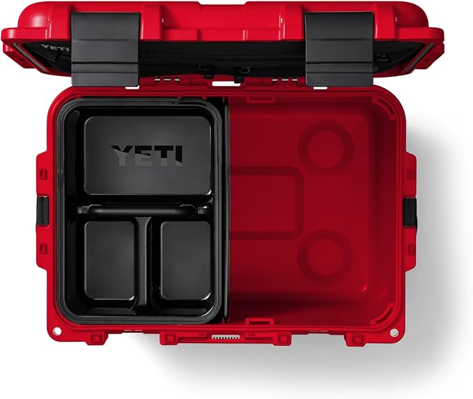 YETI LoadOut GoBox Collection, Divided Waterproof Cargo Case, Dry Box, Camera Case, Fishing Tackle Box