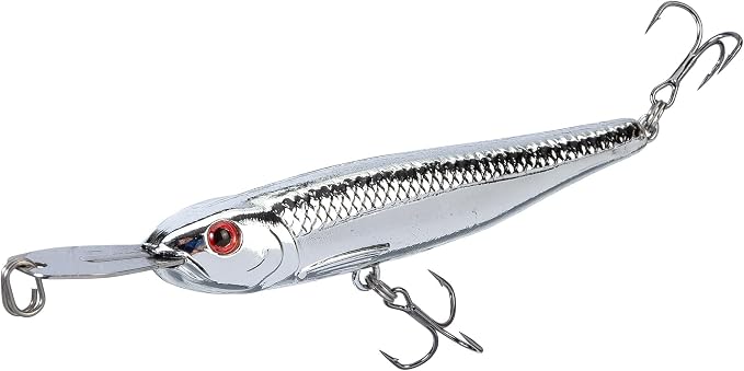Strike King Evader 80 Fishing Lure, Swimming Topwater Bait, 7/16-Ounce