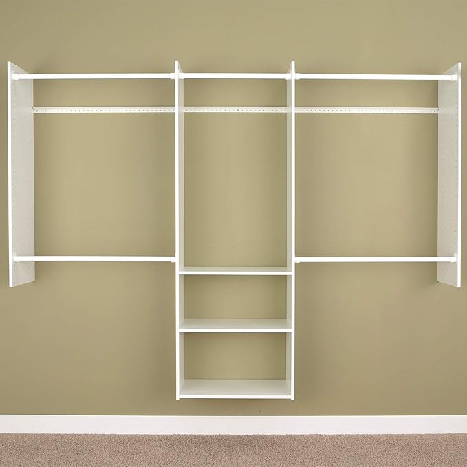 Easy Track RB1448 Starter Closet Kit, White
